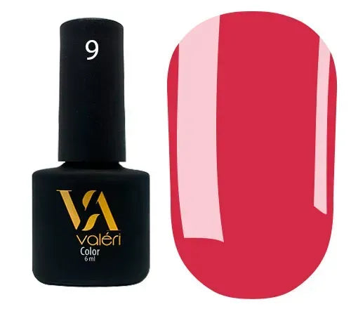 COLOR GEL POLISH "VALERI", 6 ml №09