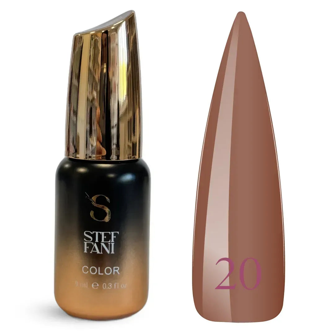 COLOR GEL POLISH "Steffani", 9 ml №20