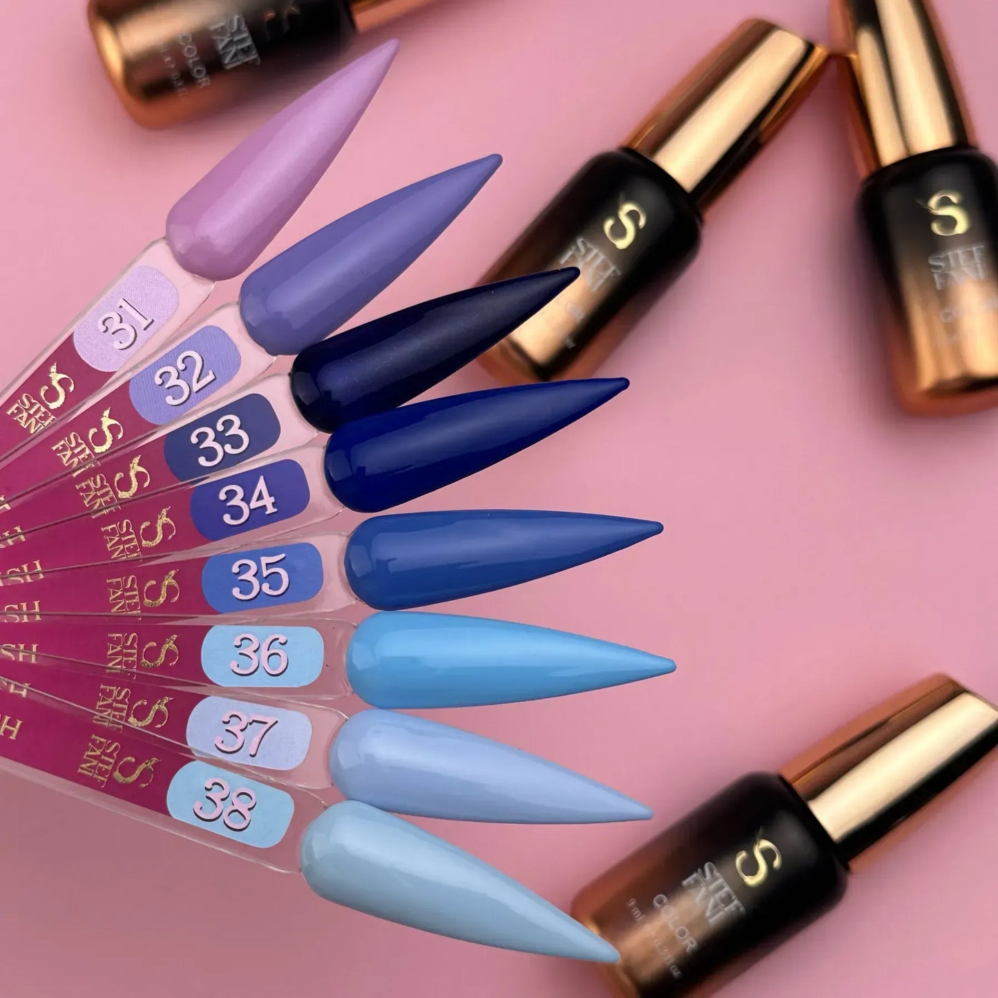 COLOR GEL POLISH "Steffani", 9 ml №37