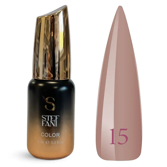 COLOR GEL POLISH "Steffani", 9 ml №15