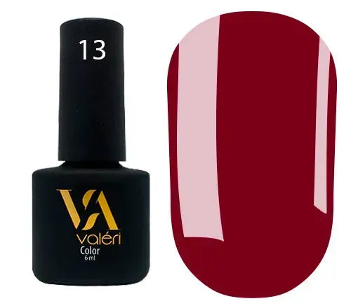 COLOR GEL POLISH "VALERI", 6 ml №013