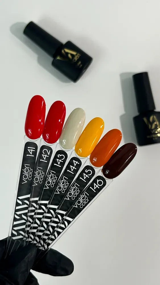 COLOR GEL POLISH "VALERI", 6 ml №142