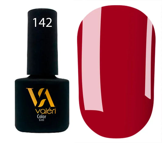 COLOR GEL POLISH "VALERI", 6 ml №142