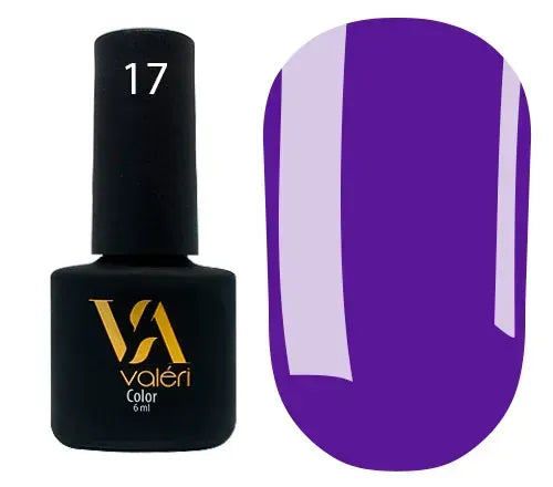 COLOR GEL POLISH "VALERI", 6 ml №017
