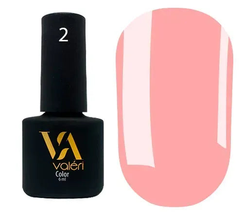 COLOR GEL POLISH "VALERI", 6 ml №02
