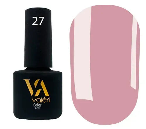 COLOR GEL POLISH "VALERI", 6 ml №027