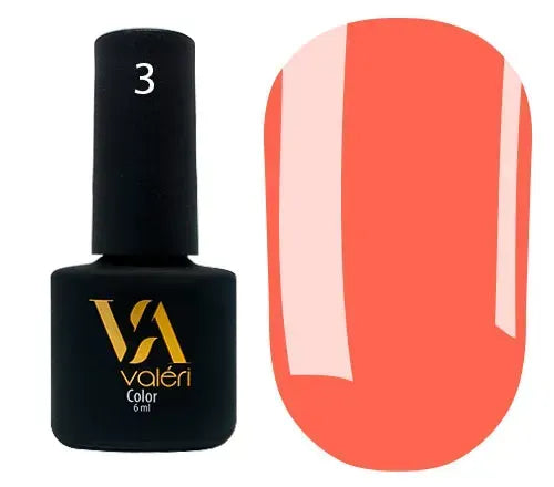 COLOR GEL POLISH "VALERI", 6 ml №03