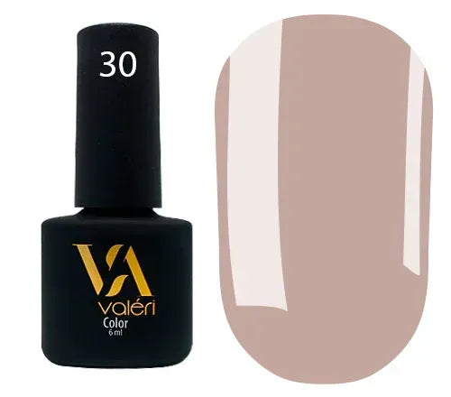 COLOR GEL POLISH "VALERI", 6 ml №030