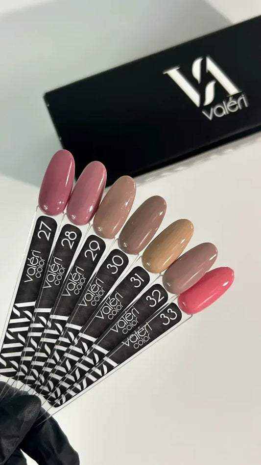 COLOR GEL POLISH "VALERI", 6 ml №027