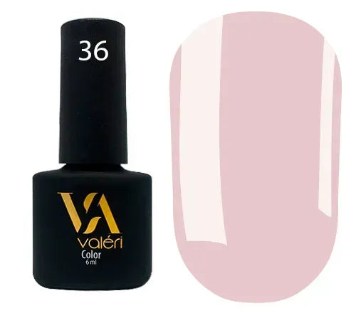 COLOR GEL POLISH "VALERI", 6 ml №036