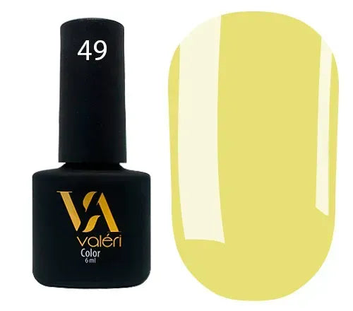 COLOR GEL POLISH "VALERI", 6 ml №049