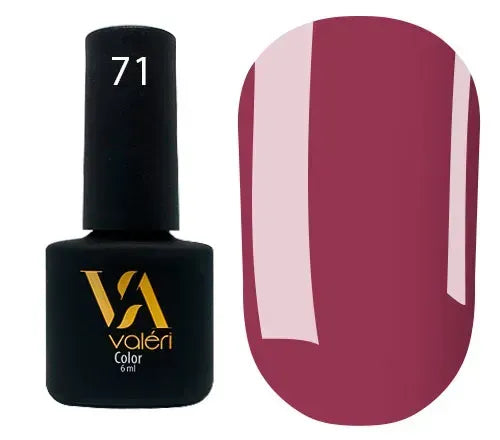 COLOR GEL POLISH "VALERI", 6 ml №071