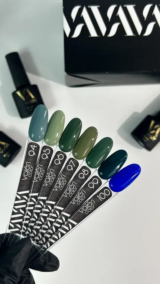 COLOR GEL POLISH "VALERI", 6 ml №100