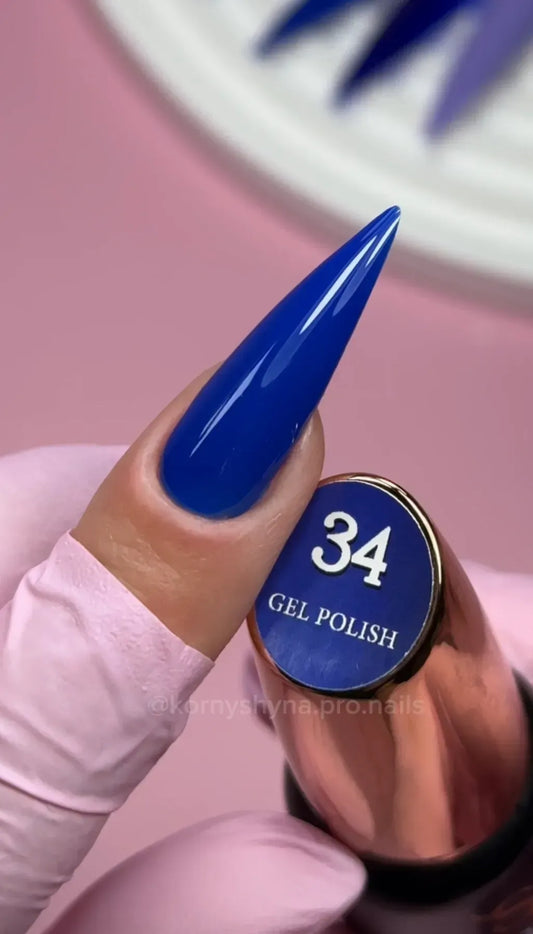 COLOR GEL POLISH "Steffani", 9 ml №34