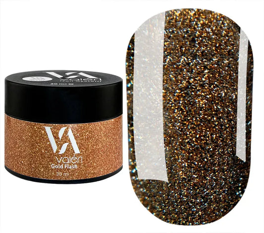 TOP FLASH "VALERI", 12 ml №02 GOLD